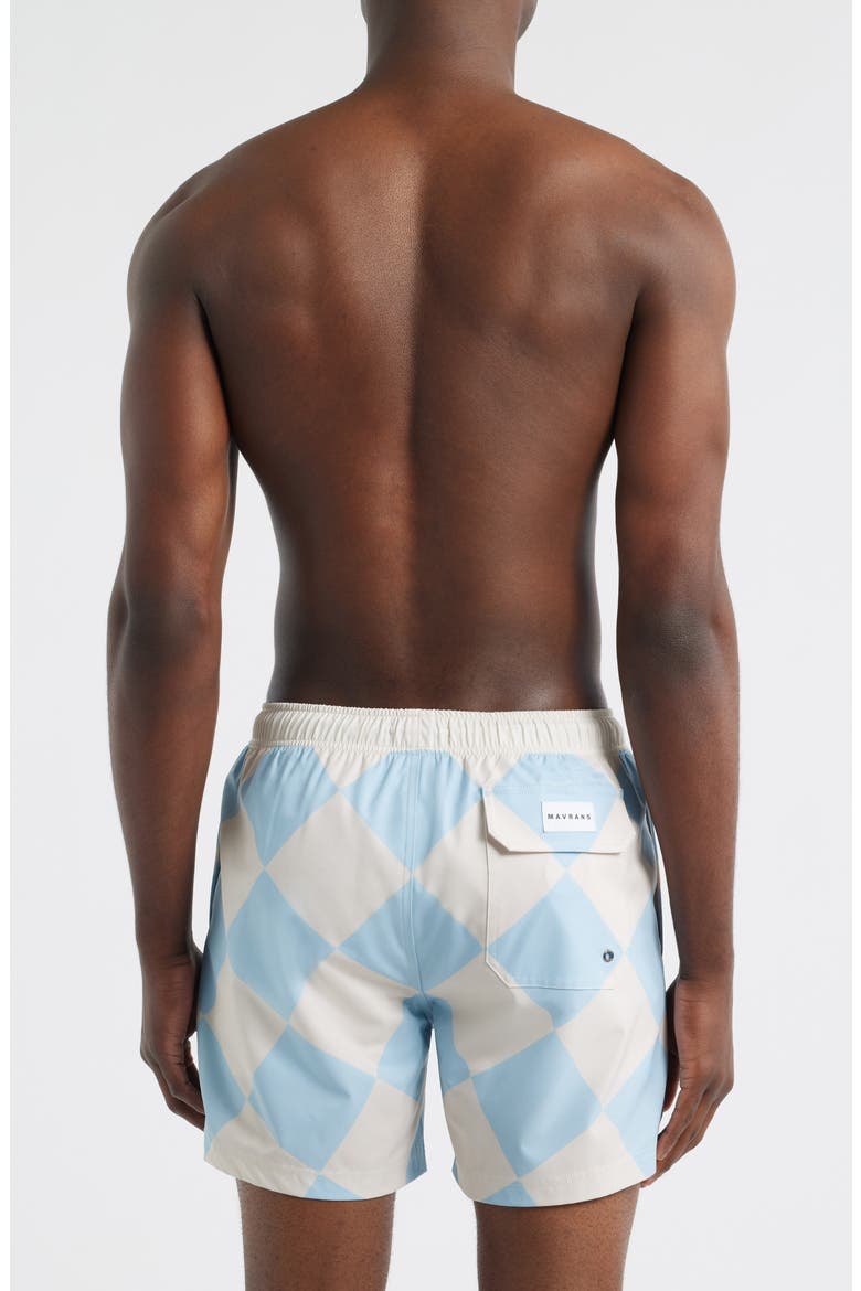 Shoreline Swim Shorts, Alternate, color, BLUE