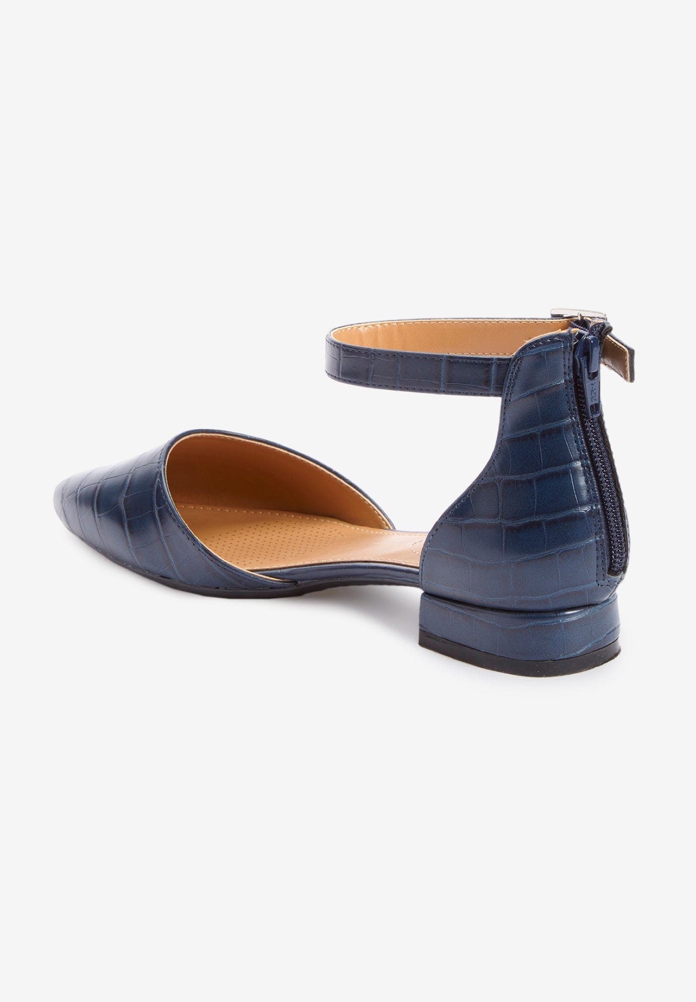 The Loucia Shoe, Alternate, color, NAVY