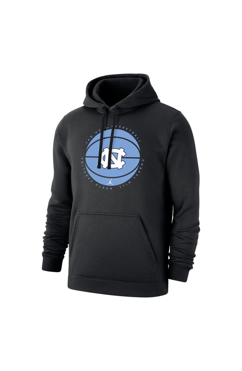 Jordan Brand Men's Jordan Brand Black North Carolina Tar Heels Basketball Pullover Hoodie, Alternate, color,