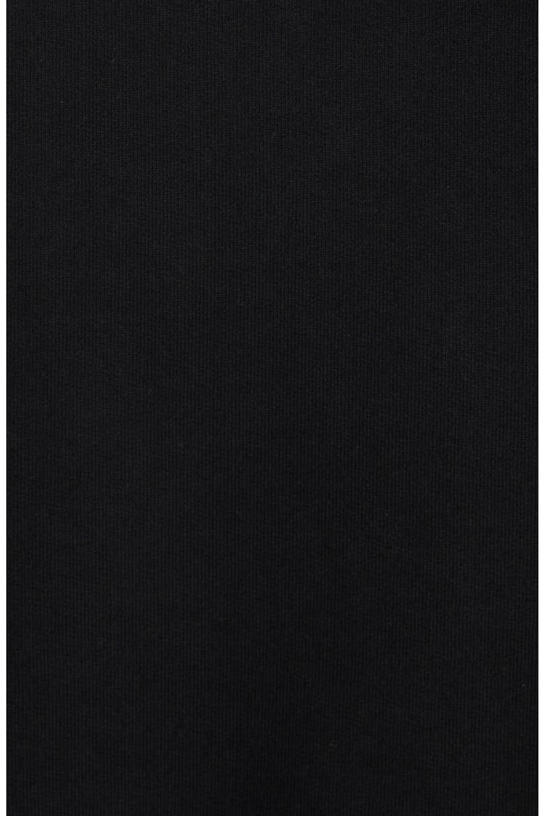 Logo Plate Cotton Hoodie, Alternate, color, N0000 NERO