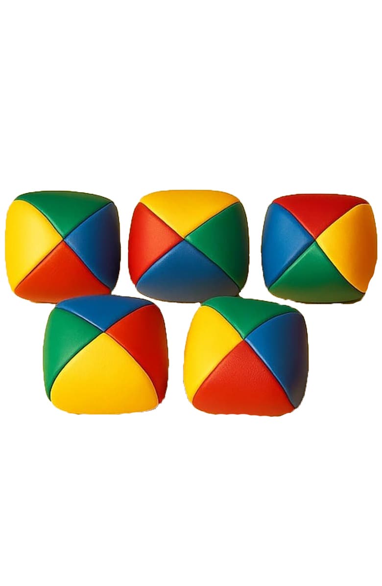 Hinkler Pty Ltd Retro Box, Learn Juggling, Skill Starter Kit, Instruction Book, All Ages, Alternate, color, Multicolored