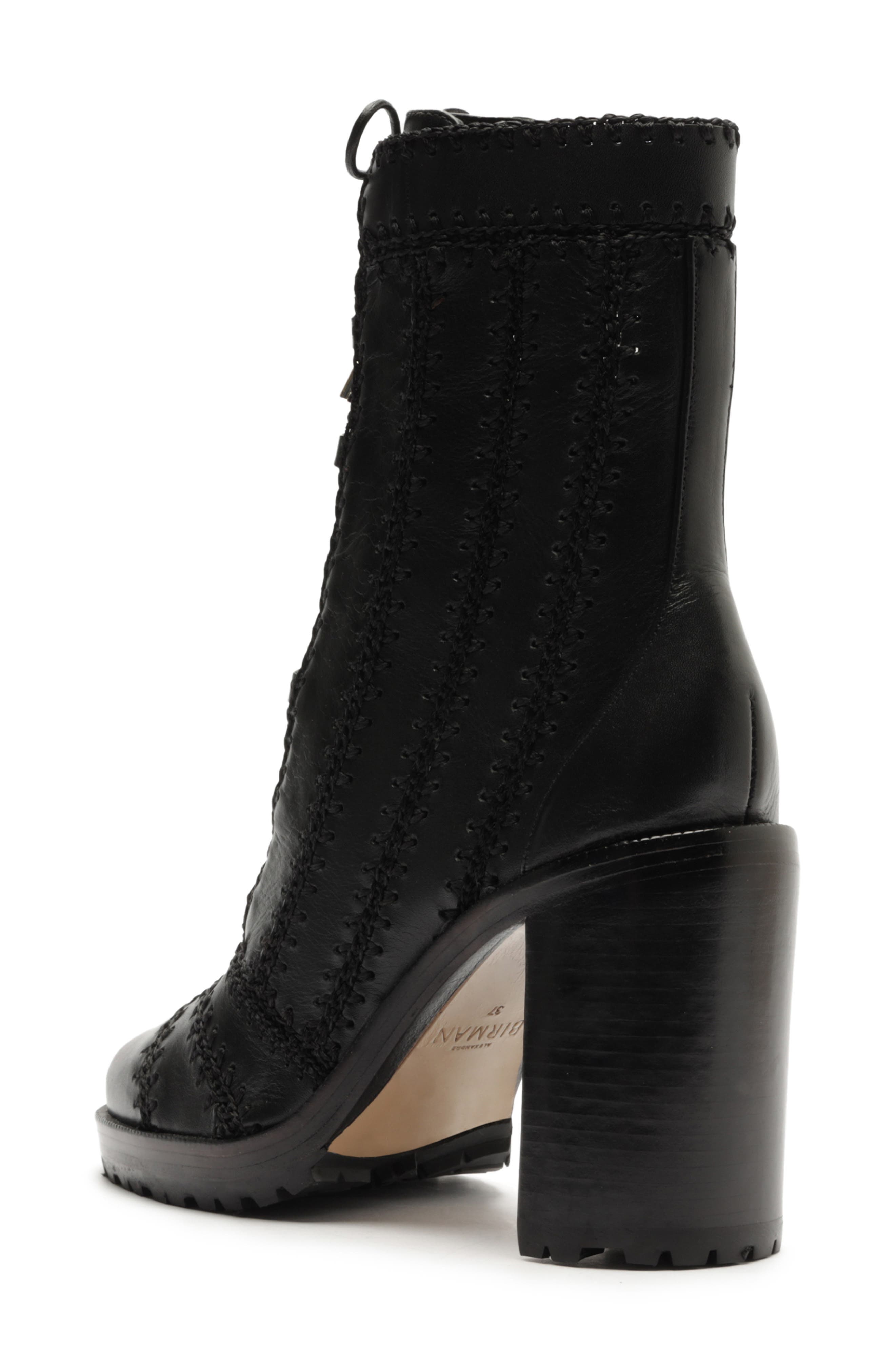 Alexandre Birman Regina Block Heel Combat Boot, Alternate, color, 