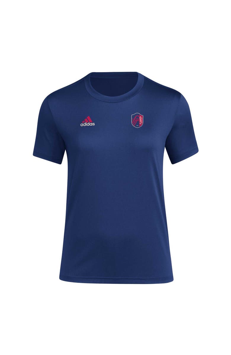 adidas Women's adidas Navy St. Louis City SC Local Stoic T-Shirt, Alternate, color, 