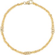 Bony Levy Iris Citrine Bead Bracelet