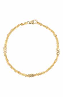 Bony Levy Iris Citrine Bead Bracelet