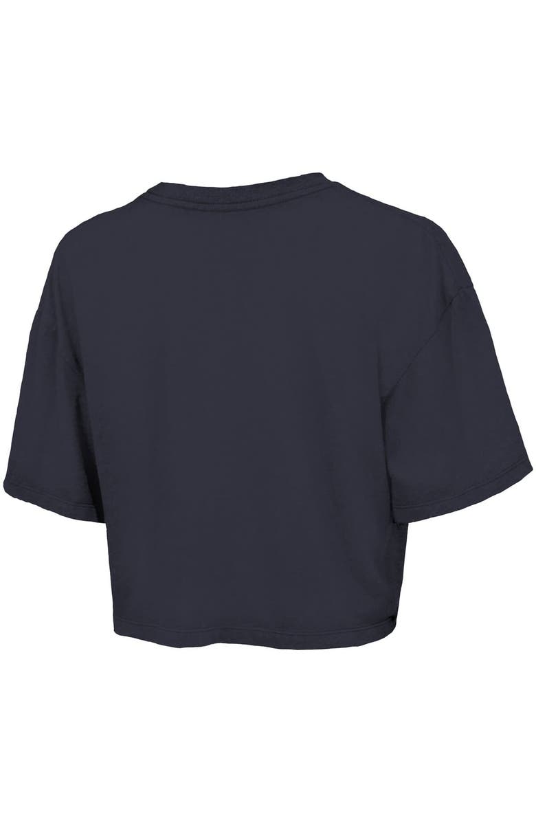 Majestic Threads Women's Majestic Threads Navy Detroit Tigers Boxy Crop T-Shirt, Alternate, color, Navy