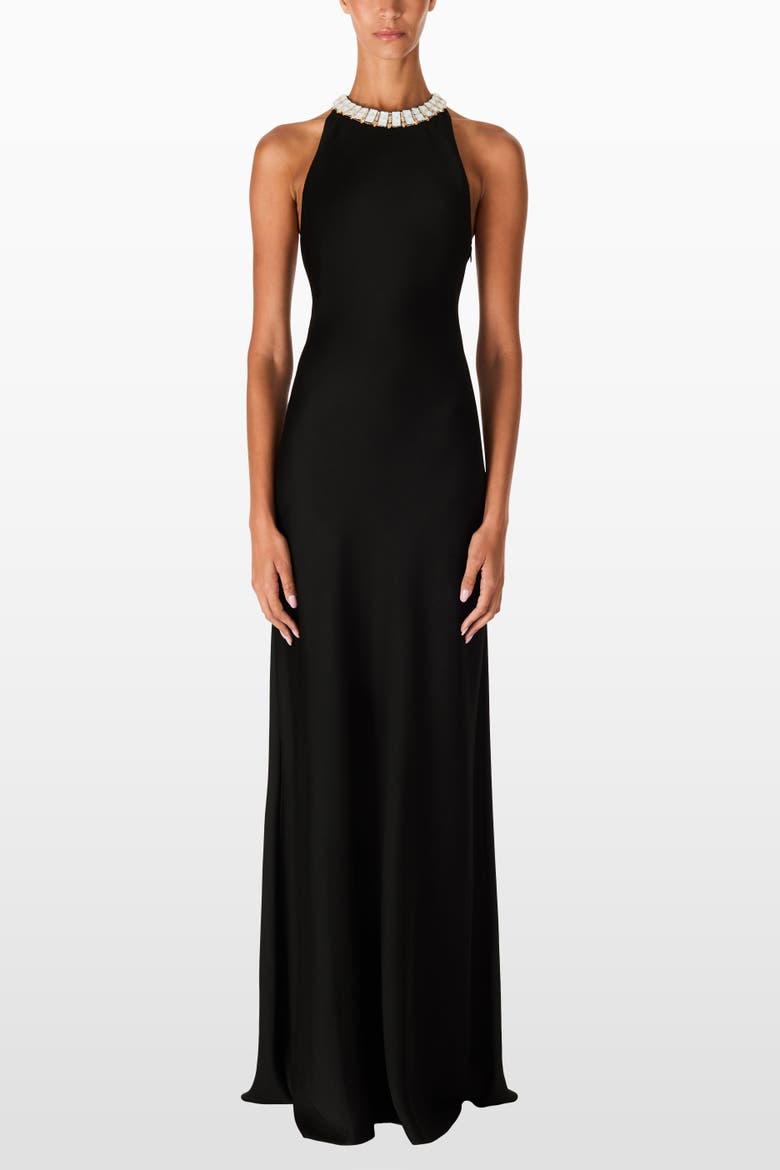 Miya Dress, Alternate, color, Liquorice