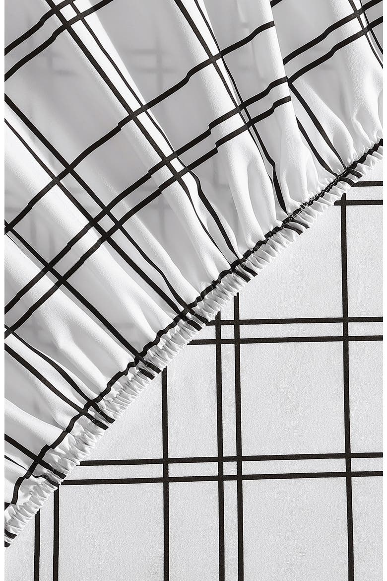 Portfolio Malo Sheet Set, Alternate, color, WHITE/ BLACK