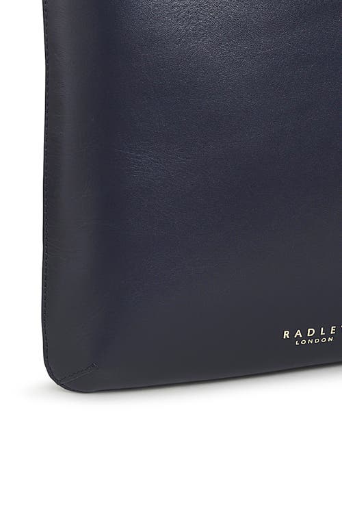 Radley London Pockets Icon Leather Crossbody Bag In Ink