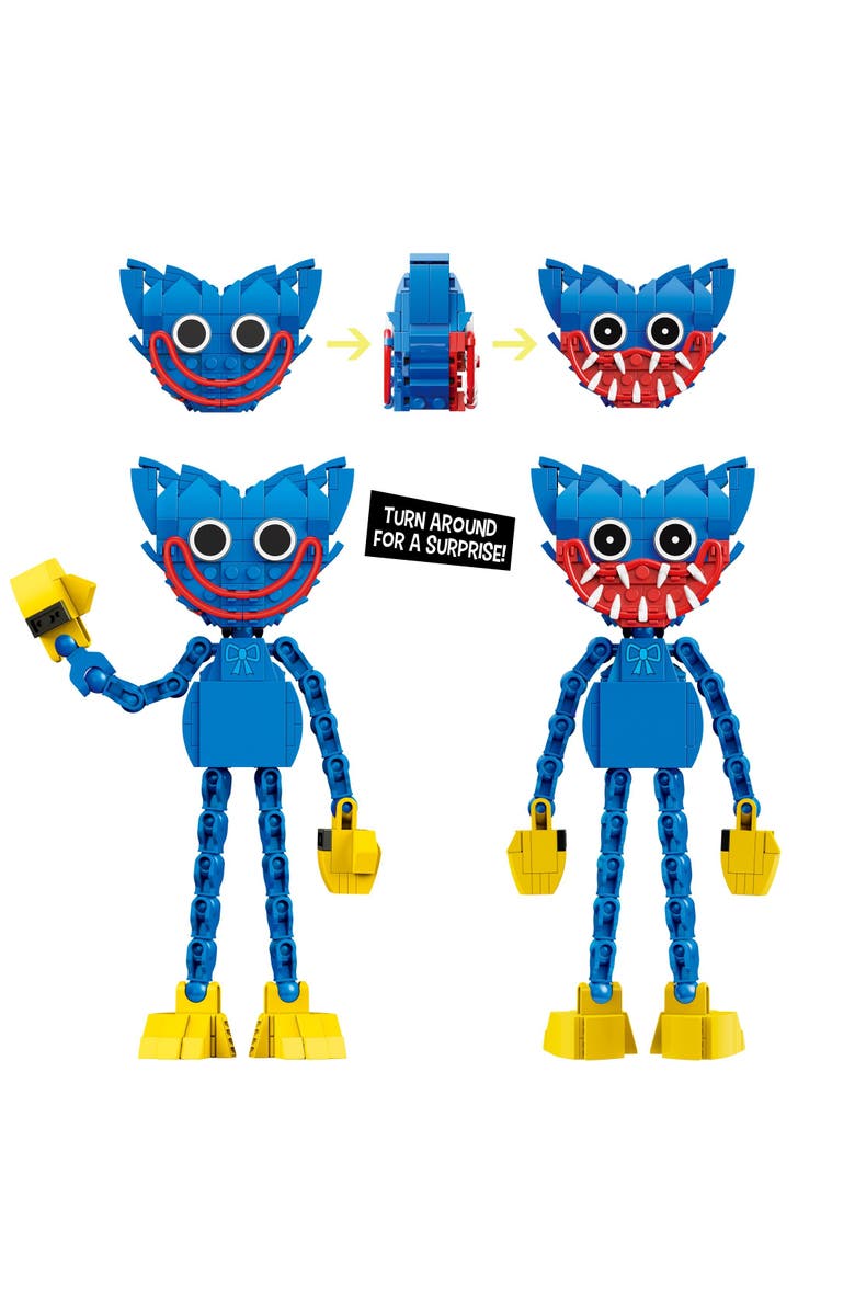 Brickcraft Poppy Playtime Huggy Wuggy Building Set, Alternate, color, Yellow