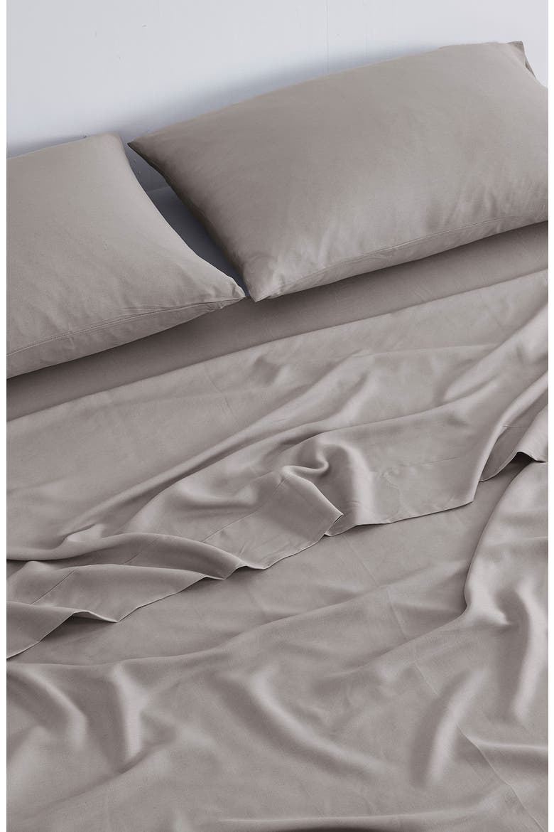 Tencel™ Blend Sheet Set, Alternate, color, GREY