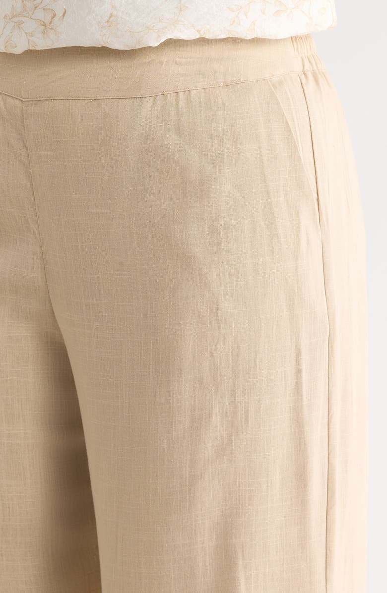 Vince Camuto Wide Leg Pants, Alternate, color, Camel