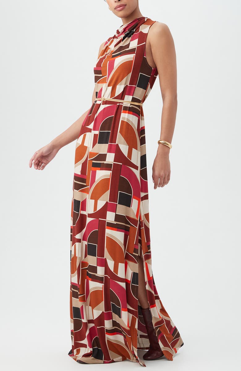 Trina Turk Kia Maxi Dress, Alternate, color, Red Multi
