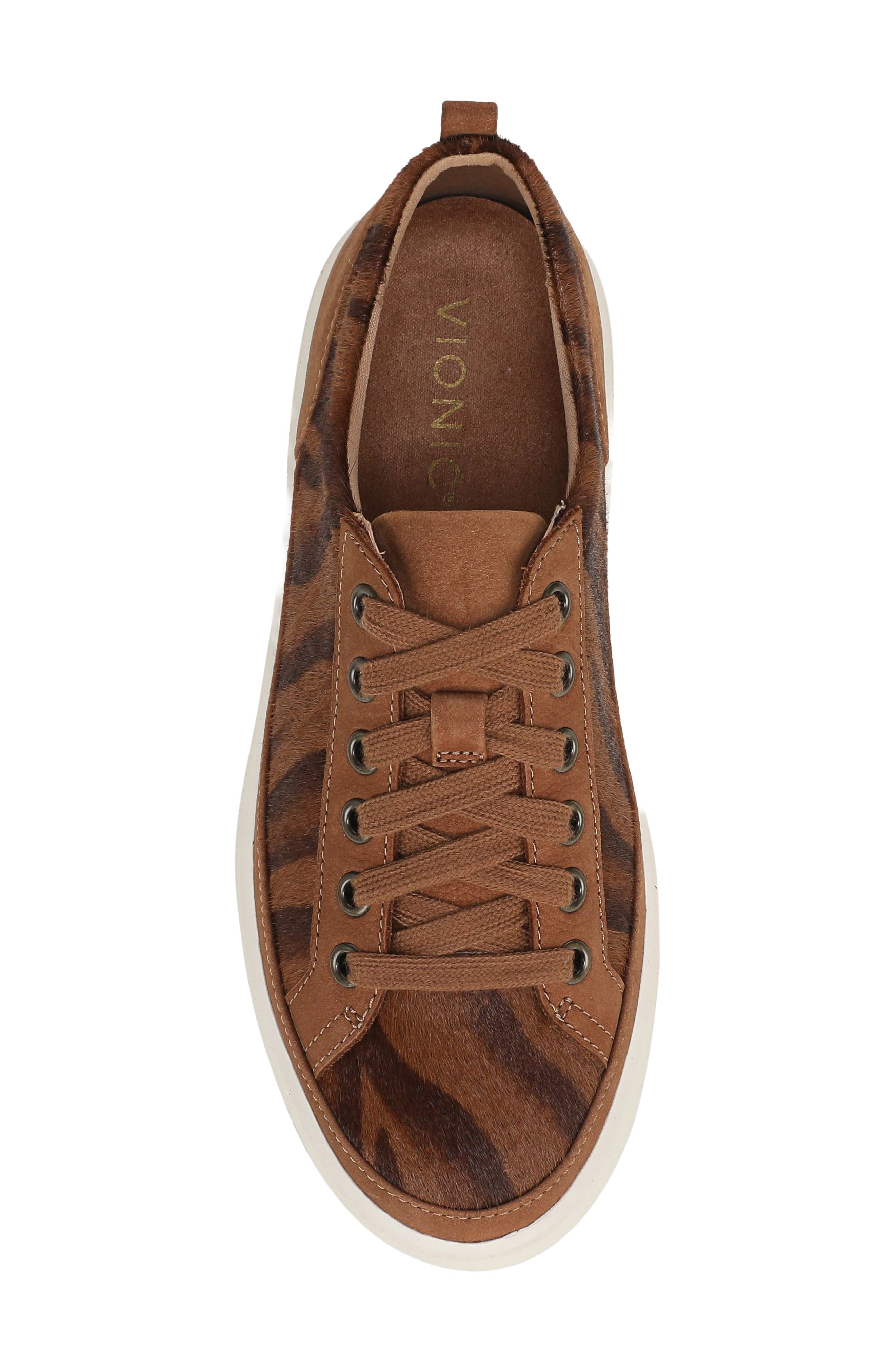 Winny Low Top Sneaker, Alternate, color, BROWN MULTI COW HAIR