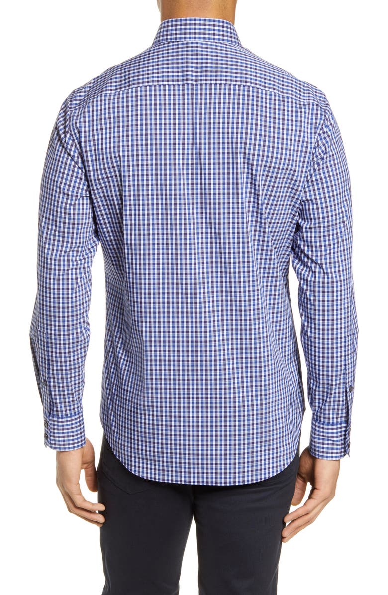 Zachary Prell Classic Fit Check Button-Up Shirt, Alternate, color,