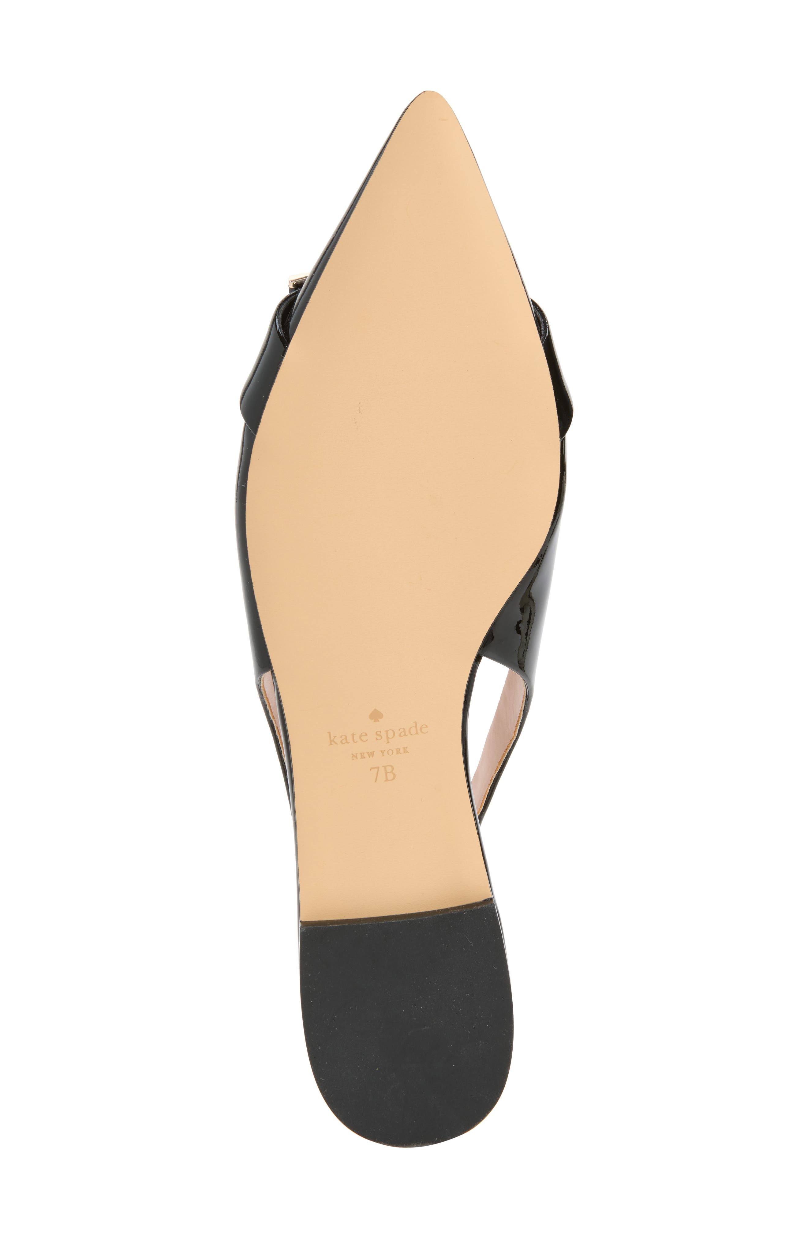 vanna slingback flat, Alternate, color, BLACK