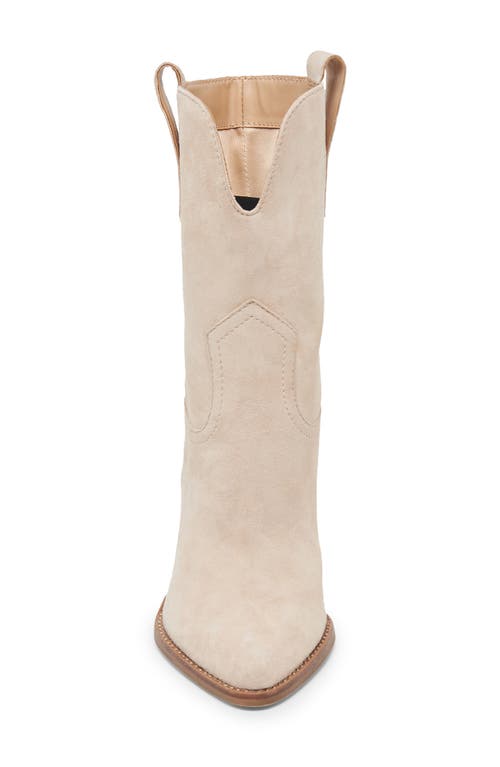 Dolce Vita Jessey Western Boot In Dune Suede