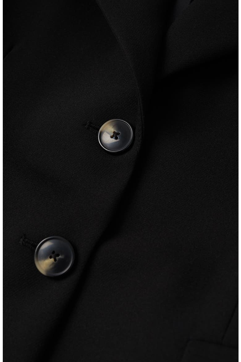 Longline Coat, Alternate, color, BLACK