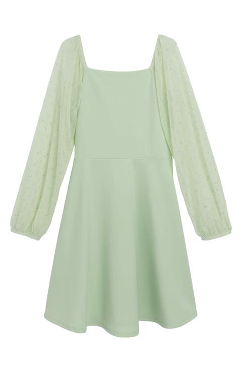 Kids' Dew Drop Scuba Party Dress (Big Kid)