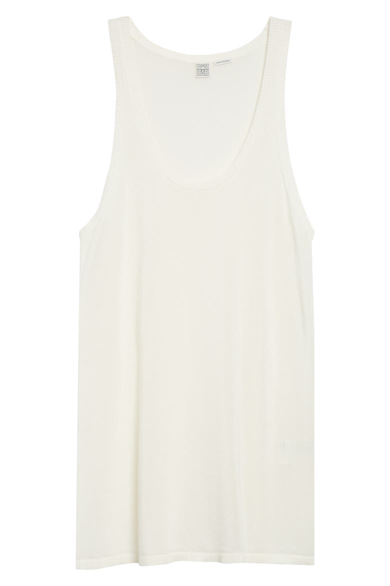 Knit Tank, Alternate, color, WHITE