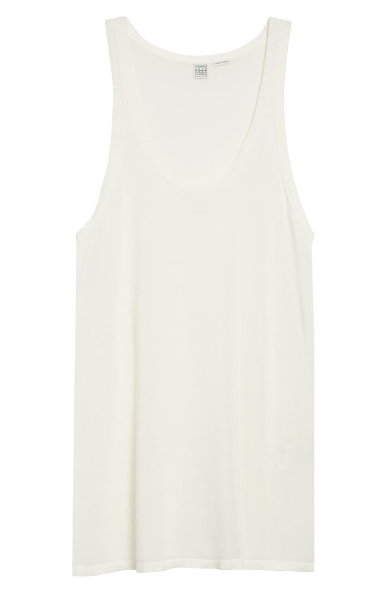 TOTEME Knit Tank, Alternate, color, White