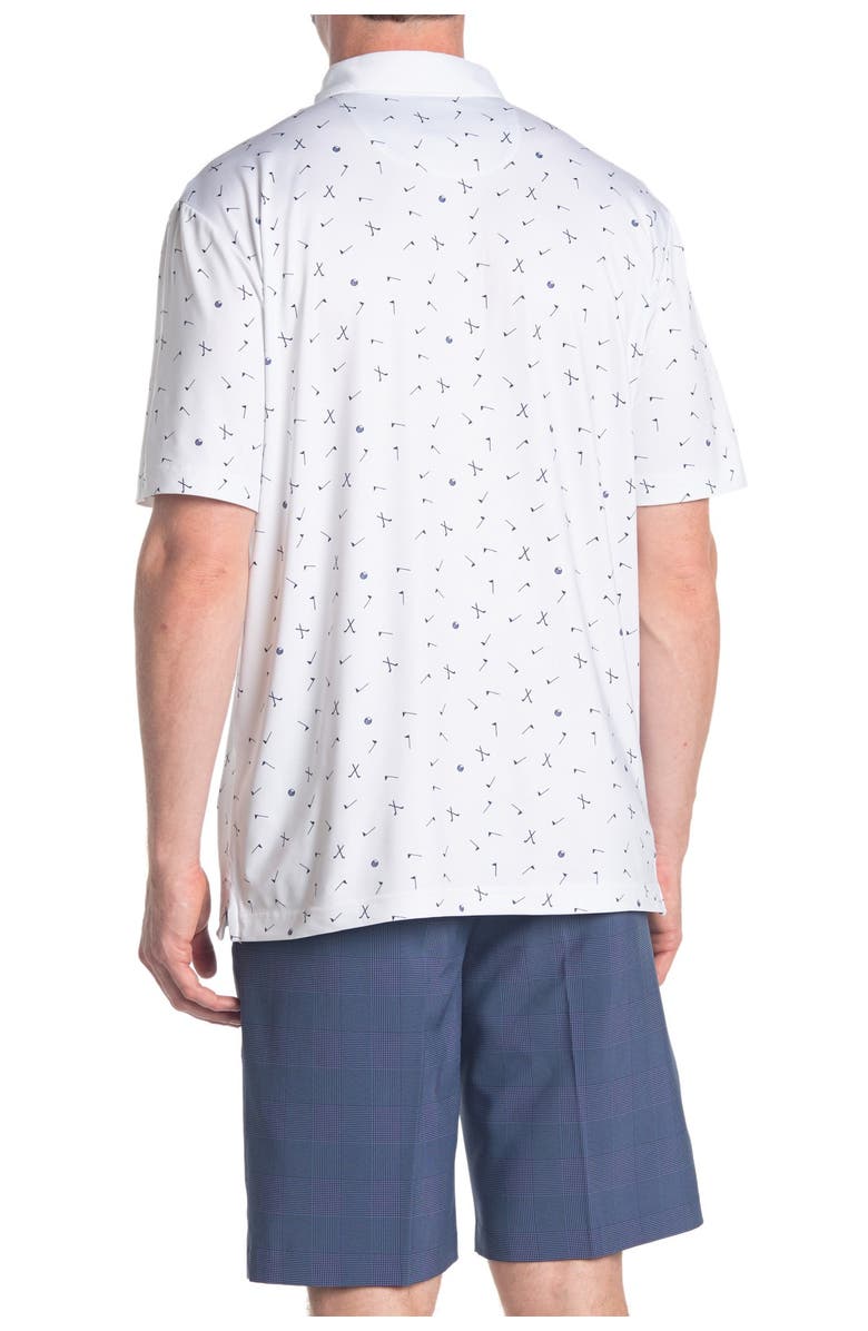 Callaway Golf<sup>®</sup> Golf Print Short Sleeve Polo, Alternate, color, 
