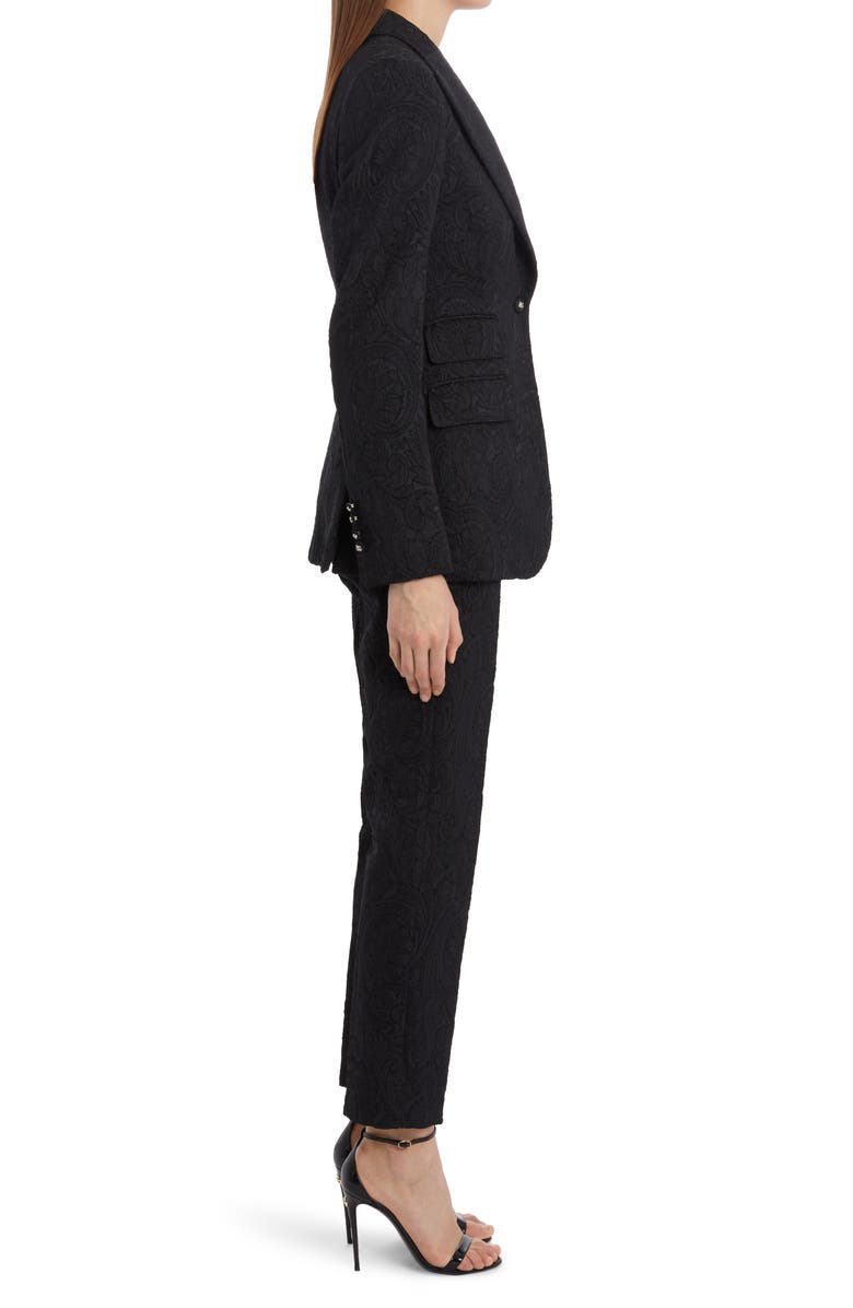 Dolce&Gabbana Turlington Floral Jacquard Blazer, Alternate, color, 