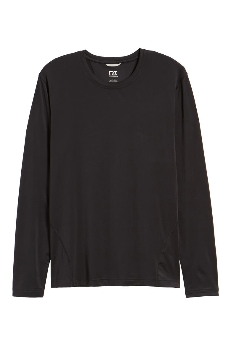 Enforce Base Layer T-Shirt, Alternate, color, BLACK