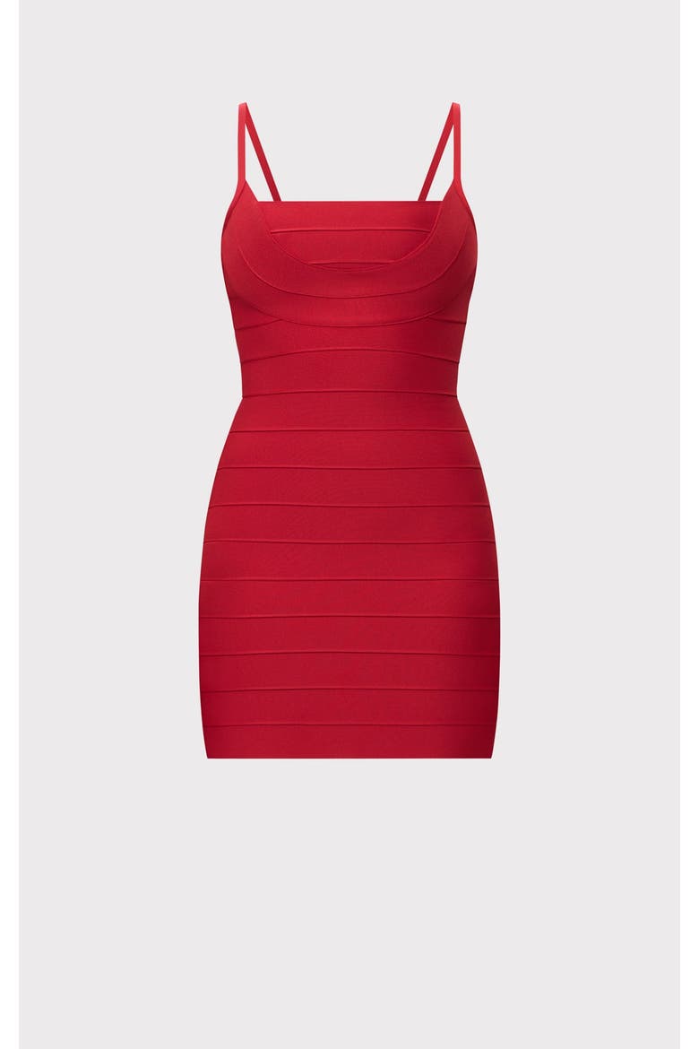 The Dance Floor Dress, Alternate, color, ROUGE