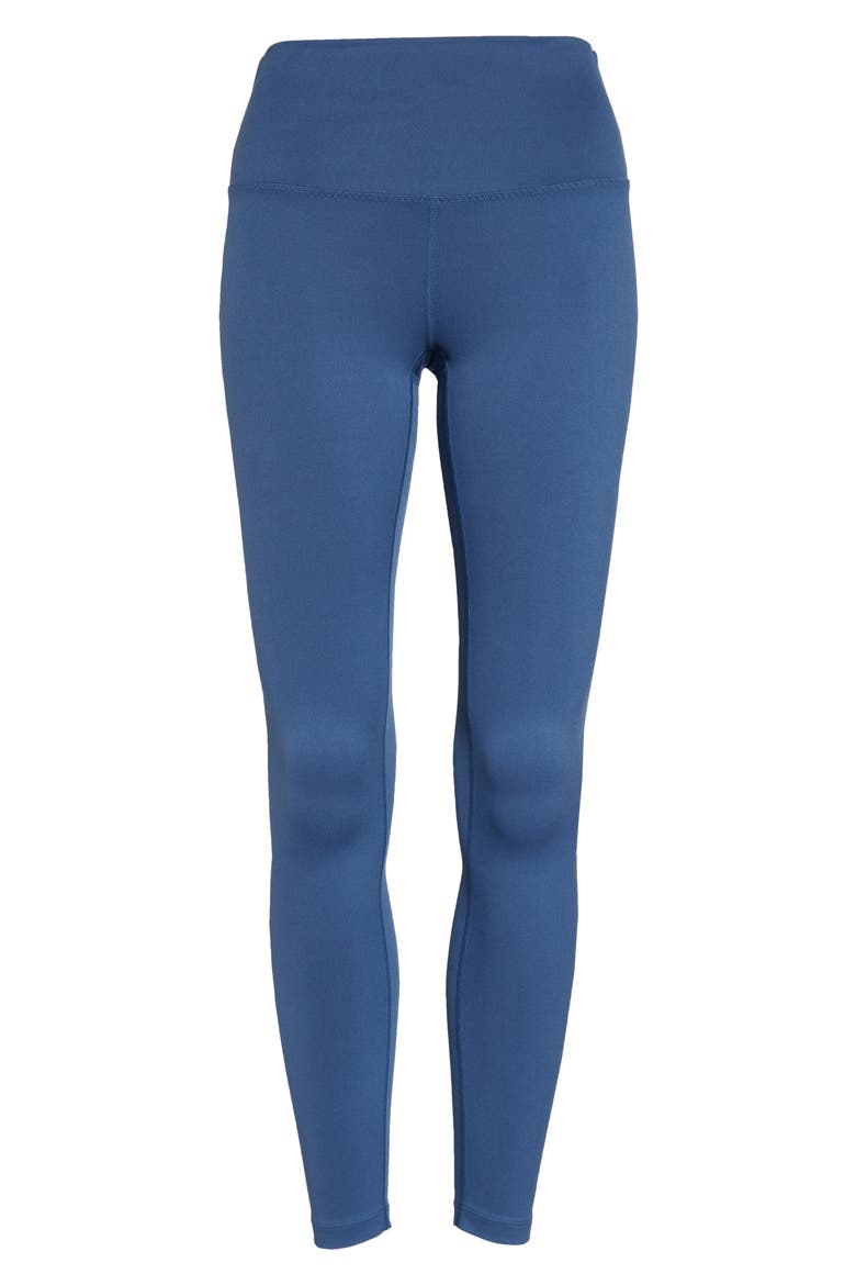Renew High Waist Leggings, Alternate, color, NAVY DENIM