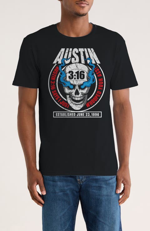 WWE Stone Cold Steve Austin Graphic T-Shirt