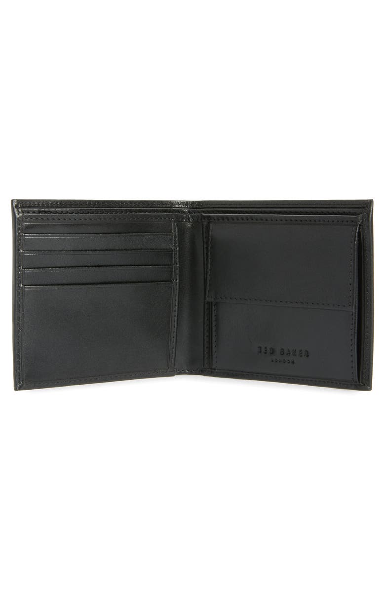 Ted Baker London Prug Leather Bifold Wallet, Alternate, color, 