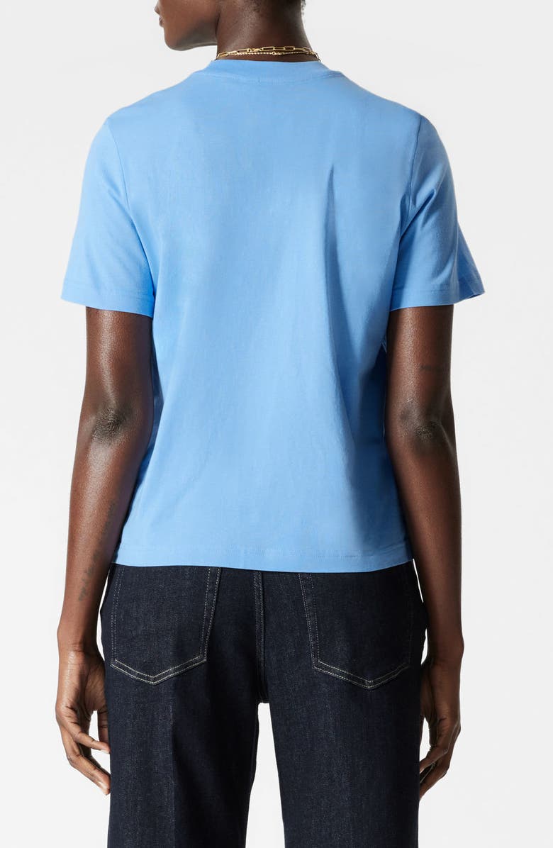 & Other Stories Crewneck Organic Cotton T-Shirt, Alternate, color, New Blue Medium