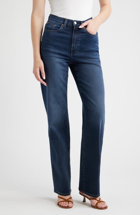 Karmine Refined High Waist Wide Leg Jeans