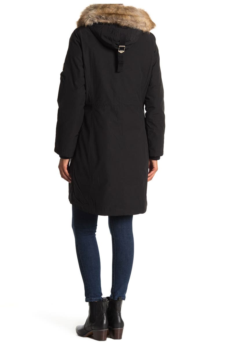 Michael Kors Missy Faux Fur Down Fill Anorak, Alternate, color, 