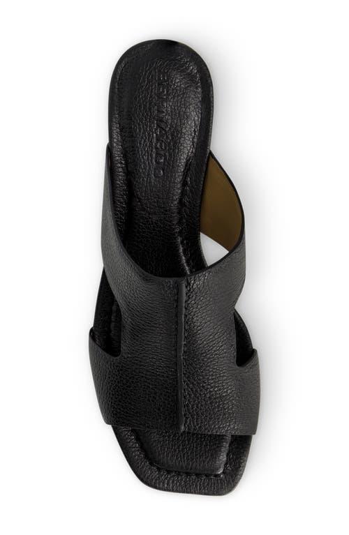 Bernardo Jewel Low Block Heel Sandal In Black