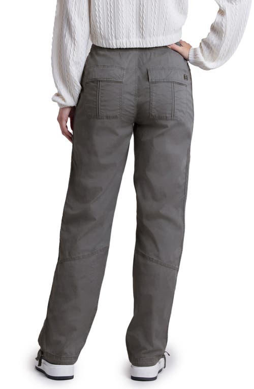 Unionbay Sonika Drawstring Waist Cargo Pants In Gray