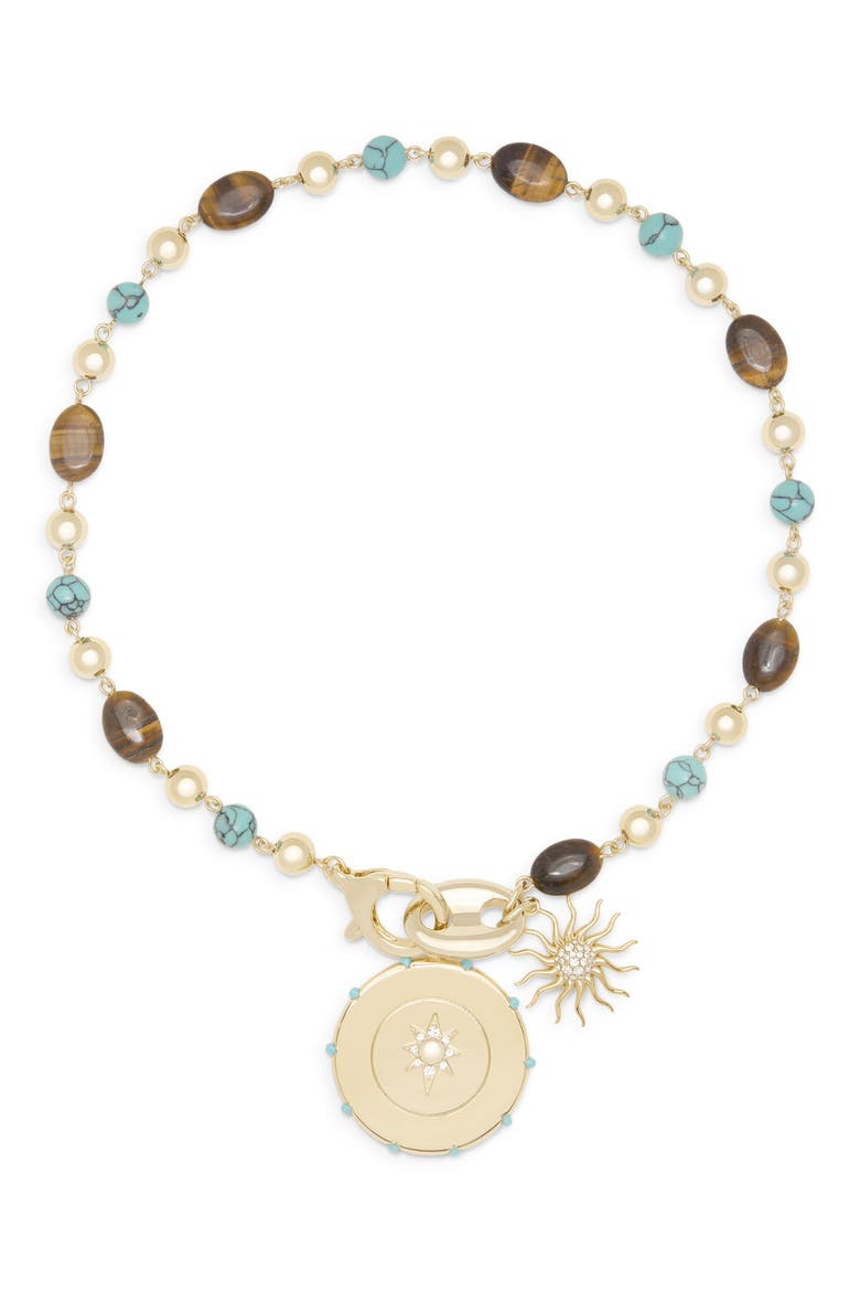 Serra Necklace, Main, color, TURQUOISE MULTI