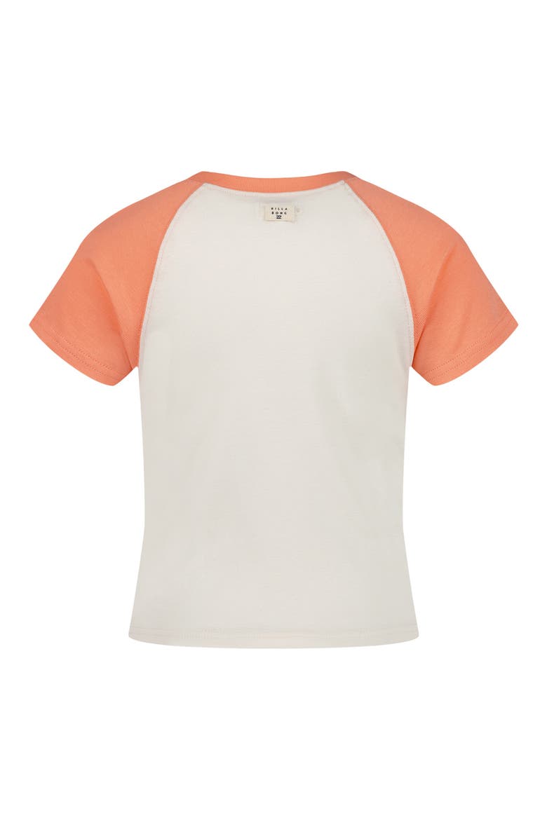 Kids' Retro Tropics Colorblock Cotton Graphic T-Shirt, Alternate, color, DESERT FLOWER