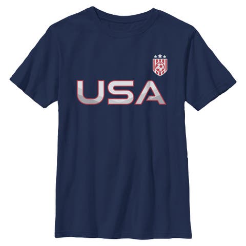 Boy's Lost Gods USA Active Crest  Graphic T-Shirt