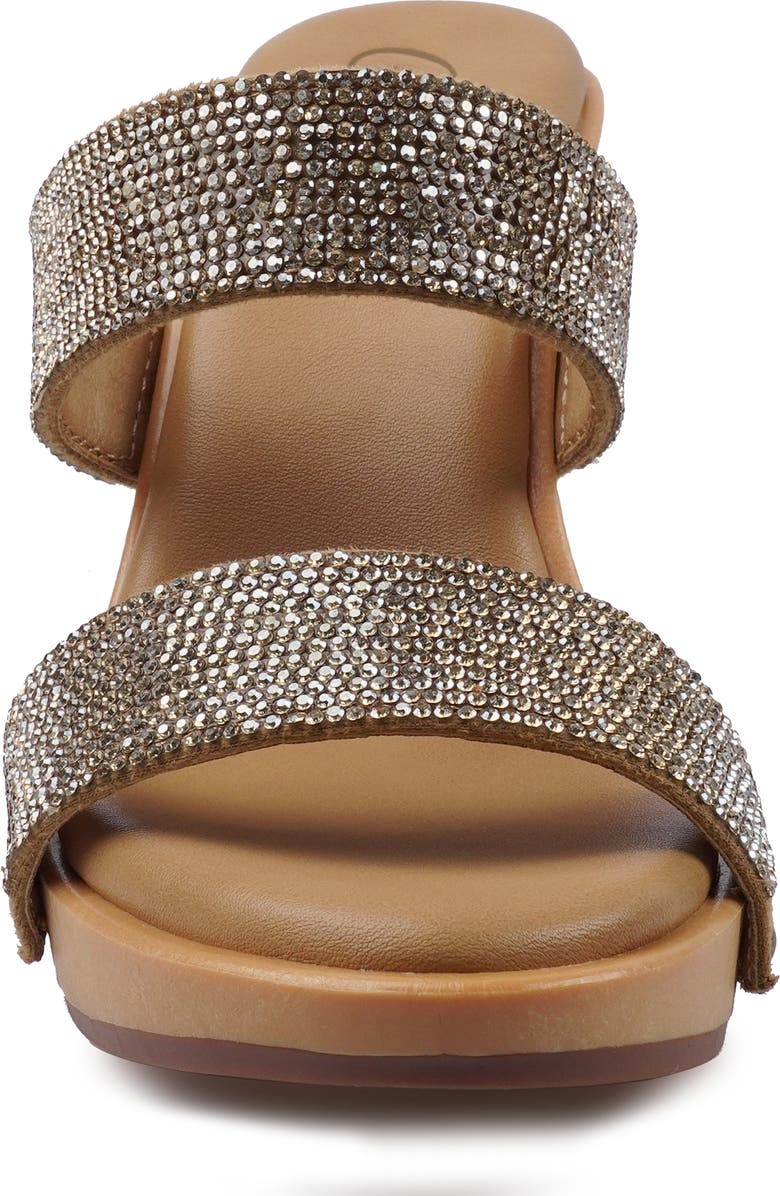 Candie's Eve Platform Sandal, Alternate, color, Beige