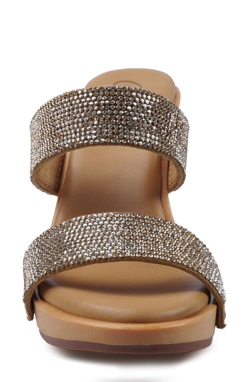 Candies Candie's Genesys Platform Slide Sandal In Beige