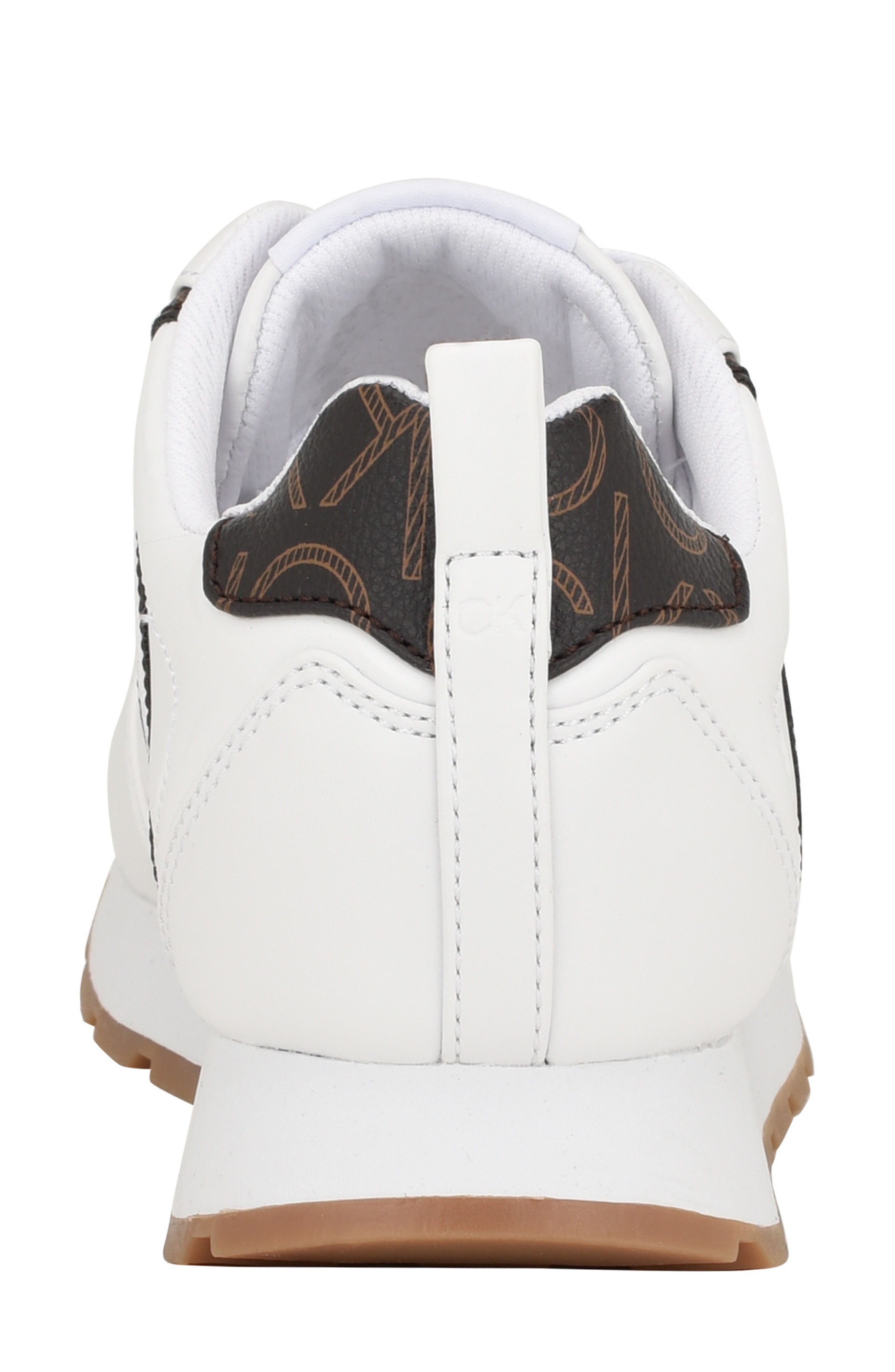 Calvin Klein Carlla Sneaker, Alternate, color, Brown