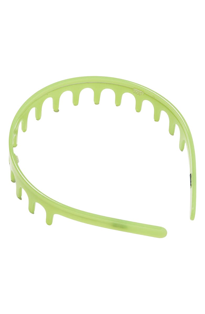 Chunks Comb Headband, Main, color, Green