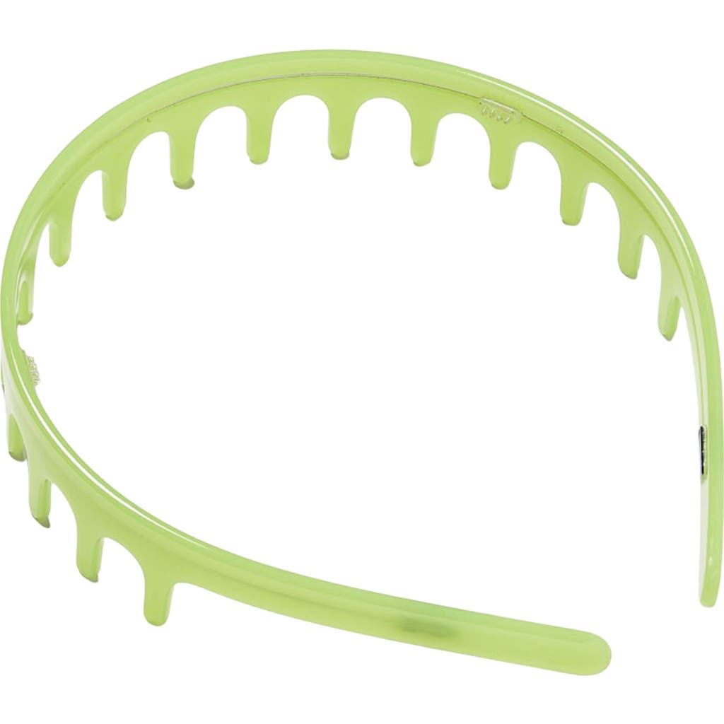 Chunks Comb Headband In Green