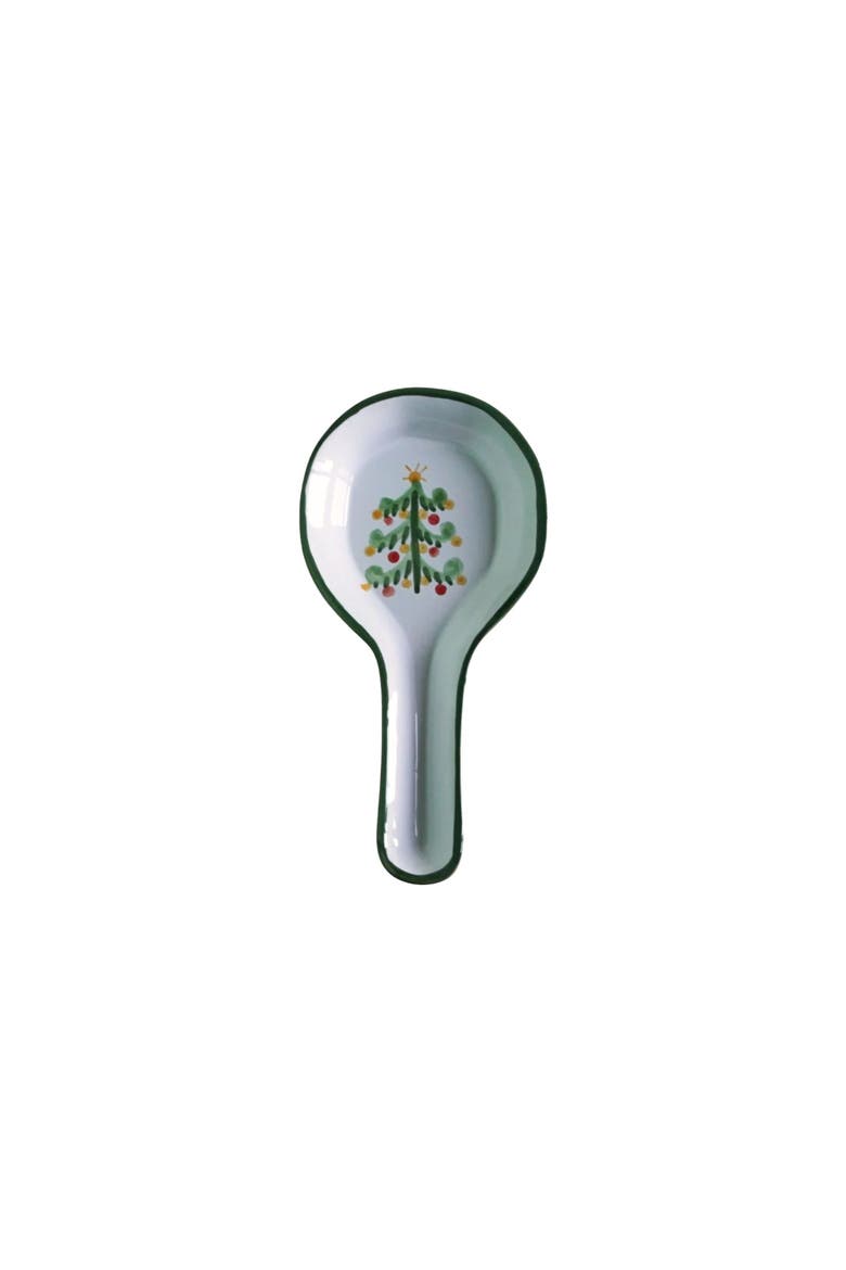 Magia (Christmas Tree) Spoon Rest, Main, color, White