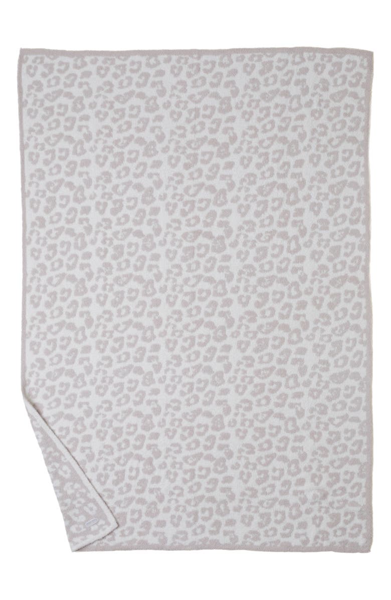 Barefoot Dreams<sup>®</sup> In the Wild Throw Blanket, Main, color, Cream/Stone