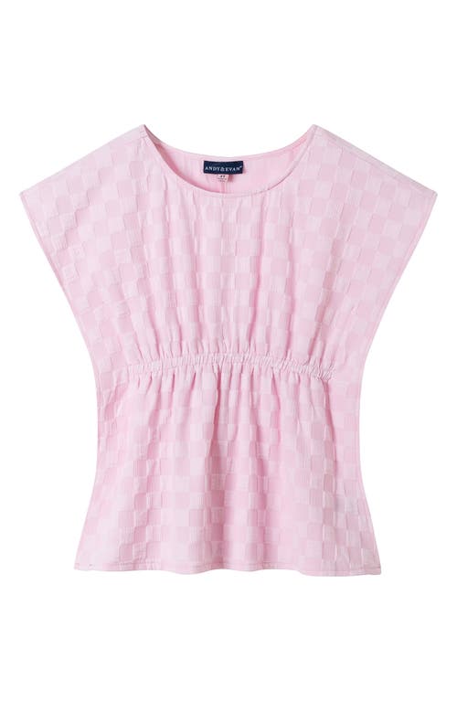 Andy & Evan Kids' Cover-up Caftan In Pink