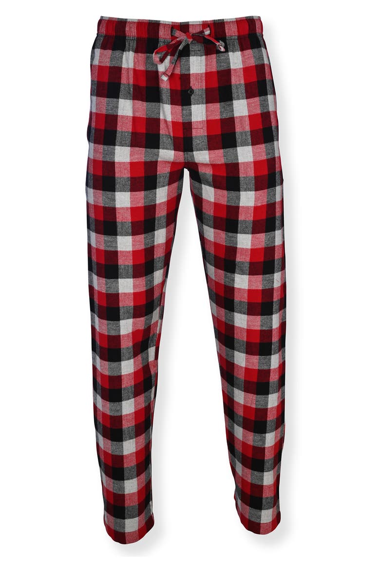 2-Pack Flannel Sleep Pants, Alternate, color, RED/ BLUE PLAID