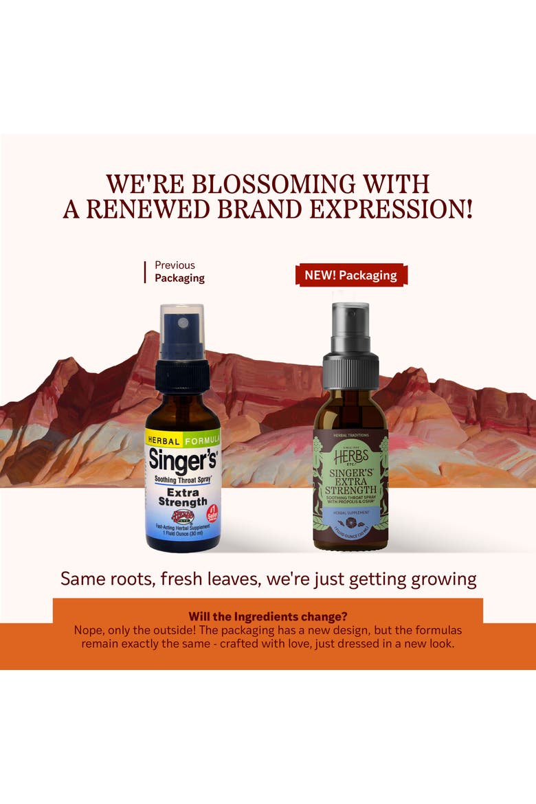 Singer's Saving Grace Extra Strength - Herbal Remedy Spray Aids Throat Comfort & Health - Soothing Hydrating Throat Support - Throat Relief Spray with Licorice - 1 fl oz, Alternate, color, No Color
